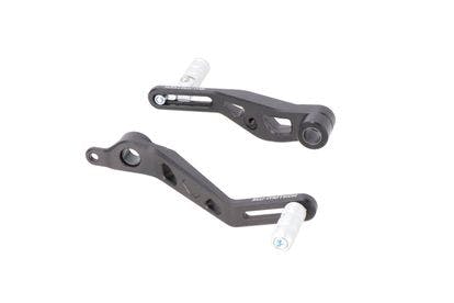 Gear lever and brake pedal set