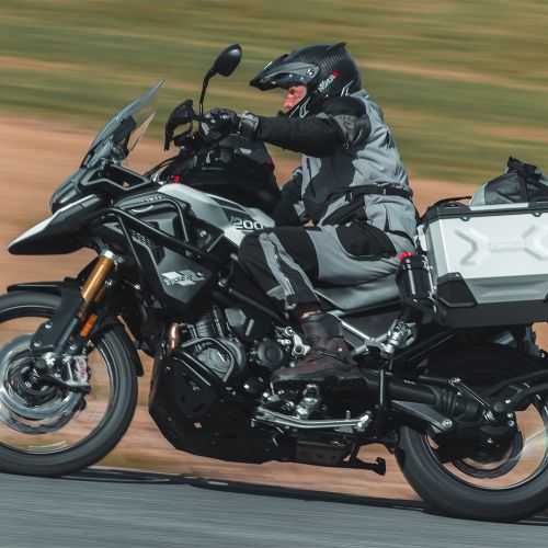 Motorcycle Sidecarrier and Aluminum Case