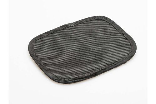 Velcro pads for textile saddlebags