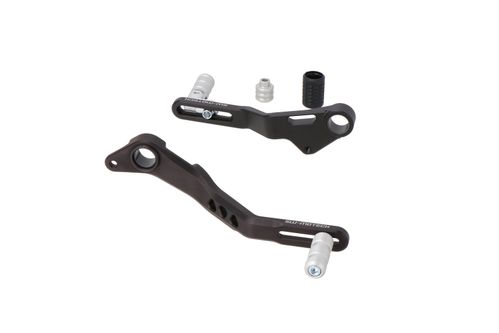 Gear lever and brake pedal set