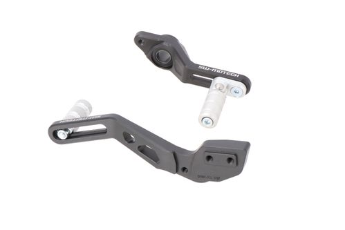 Gear lever and brake pedal set