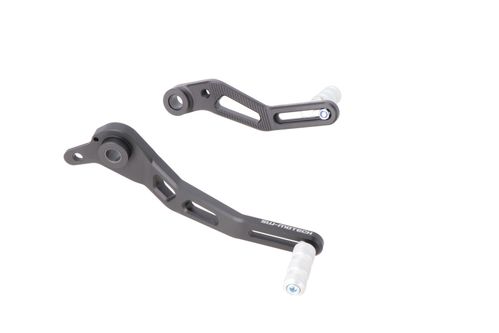Gear lever and brake pedal set
