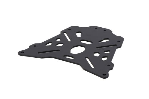Adapter plate for tubular racks