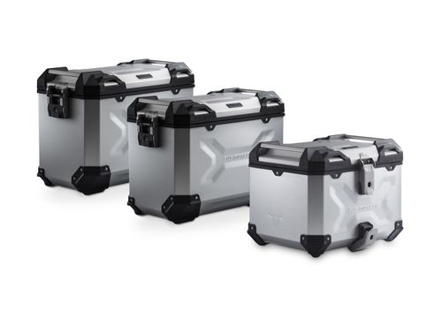 Silver. BMW R 1300 GS (23-). BMW top case holder.