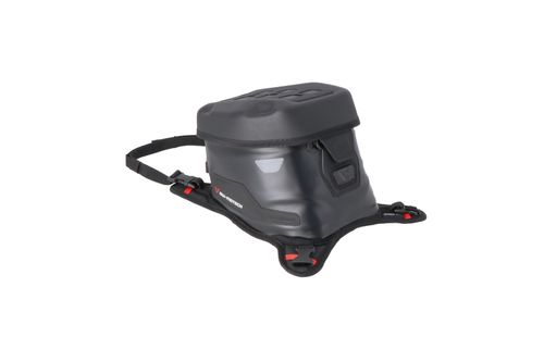 5,5 l. Fijación con correa. Impermeable.