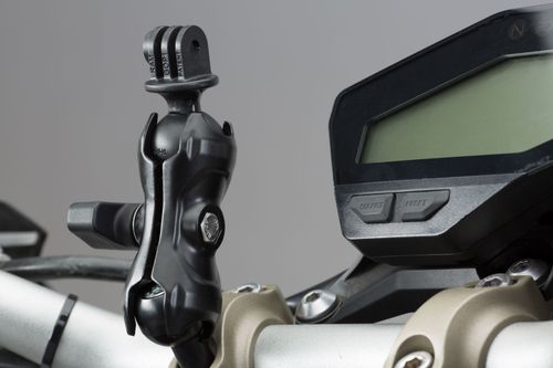 Incl. 1" ball, socket arm, GoPro mount.
