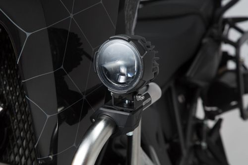 Black. For Ø 22/25,4/26/27/28 mm crash bars.
