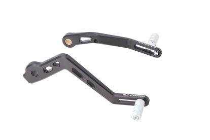 Gear lever and brake pedal set