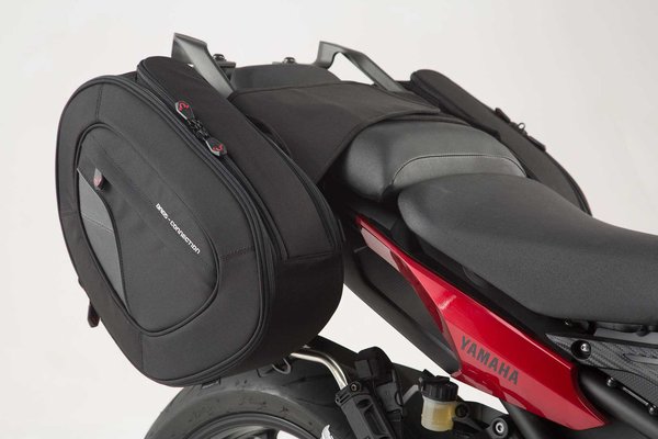 BLAZE saddlebag set Black/Grey. Yamaha MT-09 Tracer (14-17).