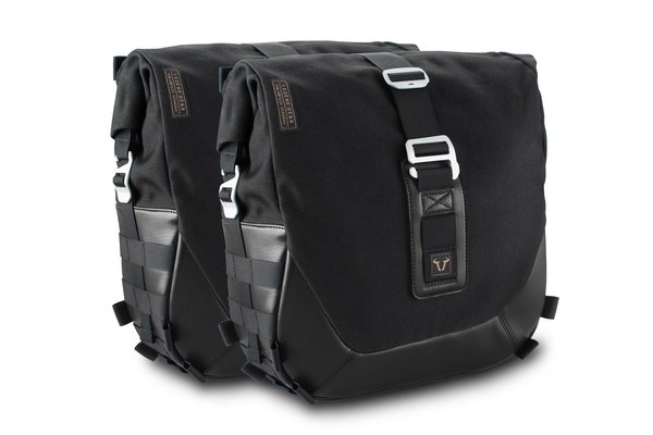 Legend Gear side bag system LC Black Edition Triumph Bonneville / T100 (04-16).