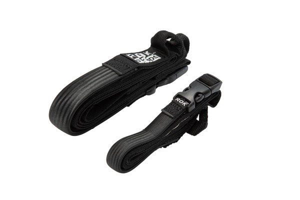 ROK straps 2 adjustable straps. Black. 310-1060 mm.