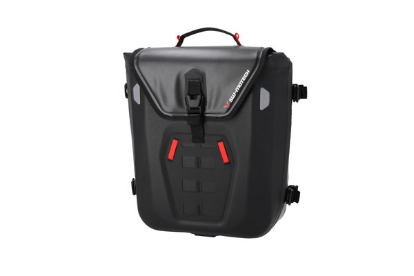 SysBag WP M with right adapter plate 17-23l. Waterproof. For side carriers.