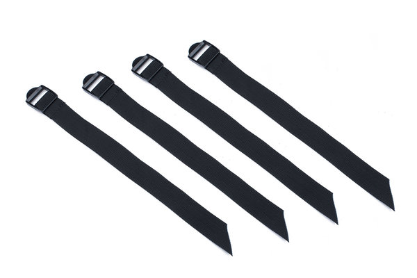Strap set for TRAX expansion bag 4 straps. 30x350 mm. With slip-lock.