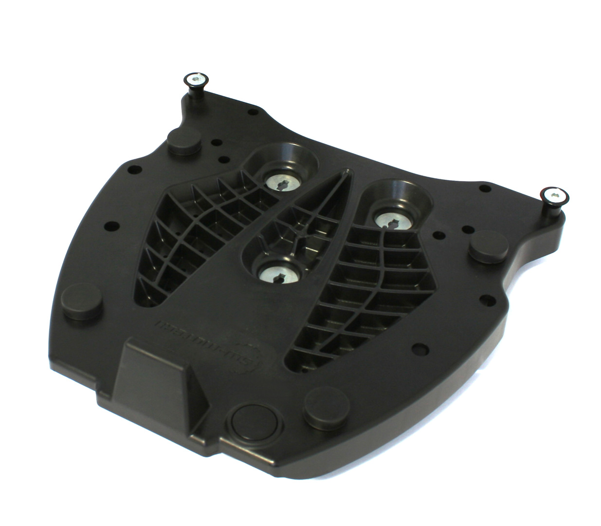Adapter plate for ALU-RACK For Givi/Kappa Monokey. Black.
