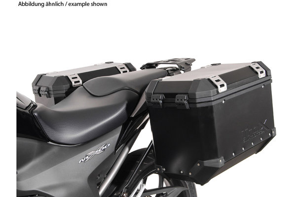 Supports valises EVO Noir. Honda NC700S/X (11-14),NC750S/X (14-15).
