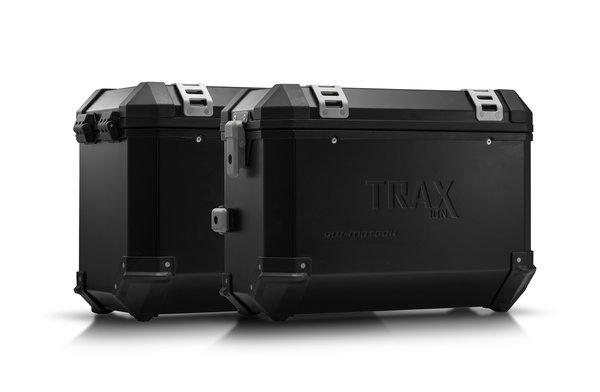 TRAX ION aluminium case system Black. 37/45 l. BMW F 800 R (09-)/F 800 GT (12-).