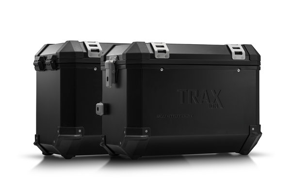 TRAX ION aluminium case system Black. 45 / 45 l. BMW F650GS (-07) / G650GS (11-)