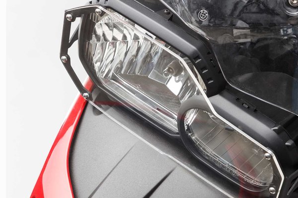 Protector de luces delanteras Soporte con panel de PVC. BMW F 700 GS, F 800 GS/A