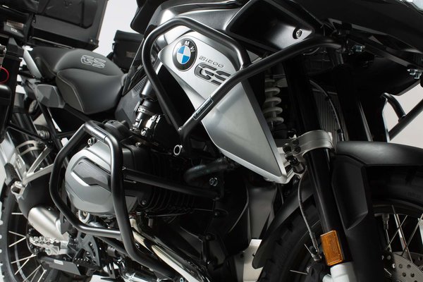 Protecciones superiores de motor Negro. BMW R 1200 GS (12-16).