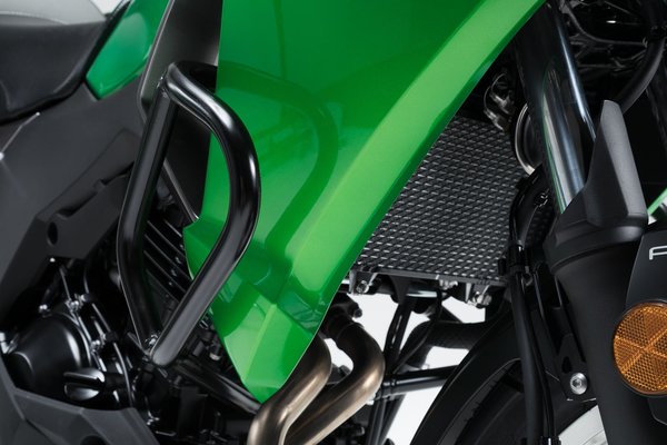 Protecciones laterales de motor Negro. Kawasaki Versys-X300 ABS (16-).