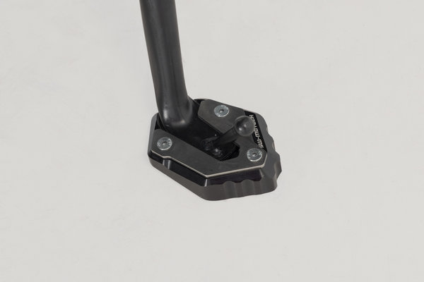Extension de pied de béquille latérale Noir/Gris. MT-07/Trac/MotoCage,XSR700,YZF-R7.