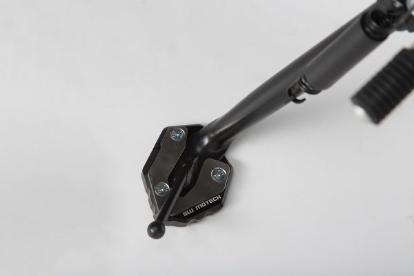 Extension de pied de béquille latérale Noir/Gris. Yamaha MT-09 Tracer, XSR900/Abarth.