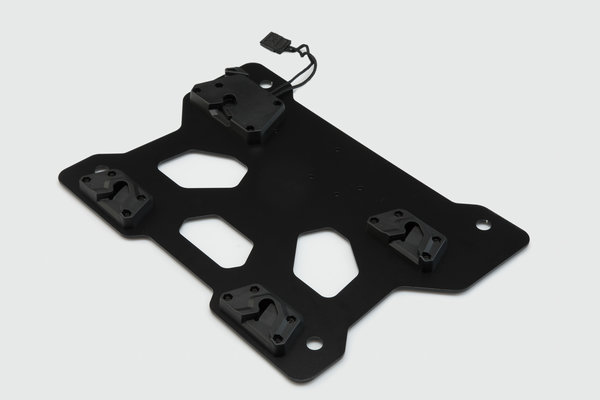 Adapter plate left for SysBag 30 Black.