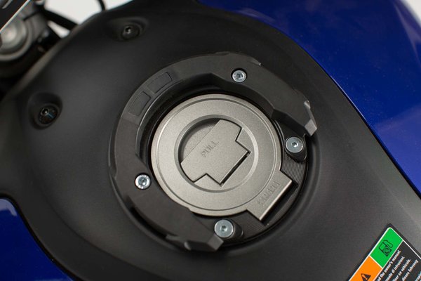 EVO tank ring Black. Ducati/ Triumph/ Yamaha. 5 screws.