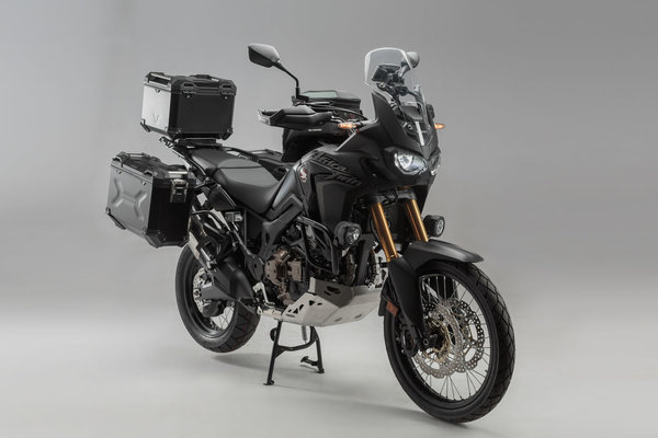 Kit aventure - bagagerie Gris. Honda CRF1000L Africa Twin (15-17).