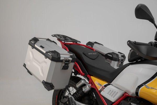 Kit aventure - Bagagerie Noir. Moto Guzzi V85 TT (19-).