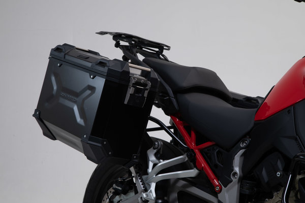 Adventure set luggage US-Model Black. Ducati Multistrada V4 (20-).