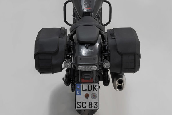Legend Gear set de bolsas laterales LH1/LH1 2x 19,5 l. Honda CMX1100 Rebel (20-).
