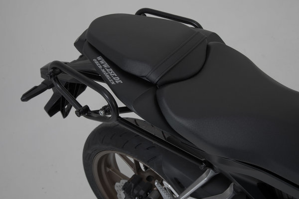 Legend Gear side bag system LC Black Edition Honda CB300R (18-) / CB125R (18-).
