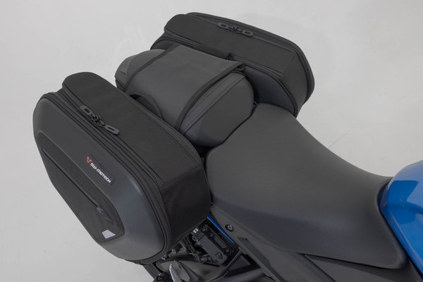 PRO BLAZE H saddlebag set Black. Suzuki GSX-S1000/F (15-), GSX-S950 (21-).