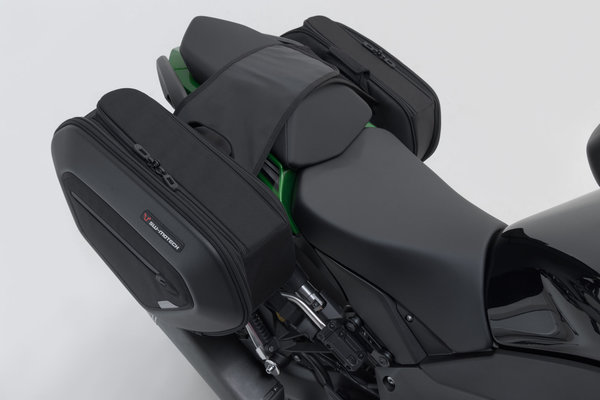 PRO BLAZE H saddlebag set Black. Kawasaki Z1000 SX, Ninja 1000SX.