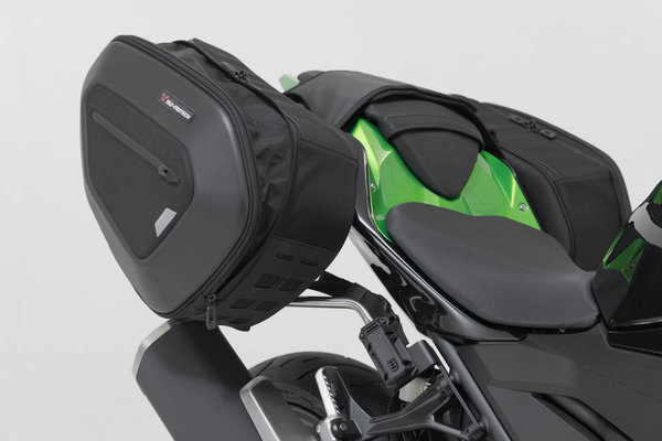 PRO BLAZE H saddlebag set Black. Kawasaki Ninja/ Z 400 (18-).