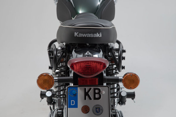 Legend Gear set de bolsas laterales LC Kawasaki W800 / Street / Cafe (11-), W650 (99-06).
