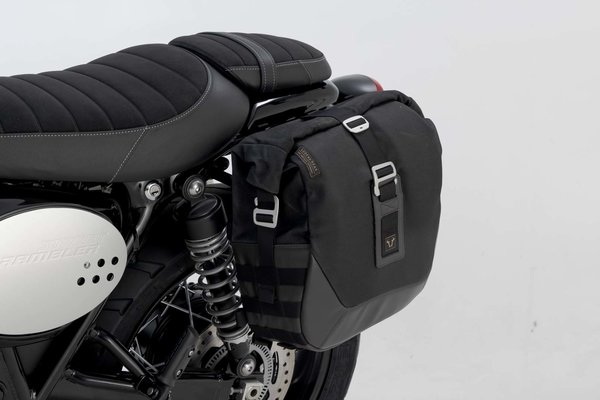 Legend Gear side bag system LC Black Edition Triumph Street Scrambler (16-).