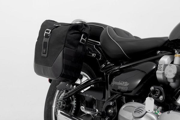 Legend Gear side bag system LC Black Edition Triumph Bonneville Speedmaster (18-).