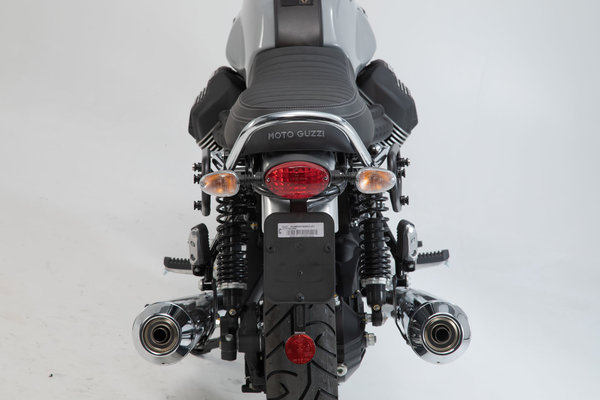 Legend Gear side bag system LC Black Edition Moto Guzzi V7 III (16-).