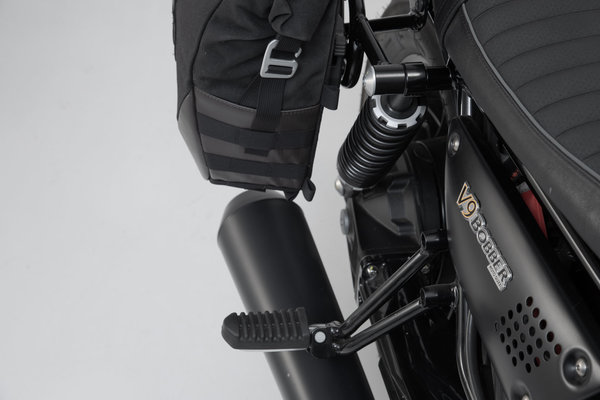 Legend Gear side bag system LC Black Edition Moto Guzzi V9 Roamer/Bobber (15-).