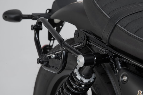 Legend Gear set sacoches lat. LC - Black Edition Moto Guzzi V9 Roamer/Bobber (15-).