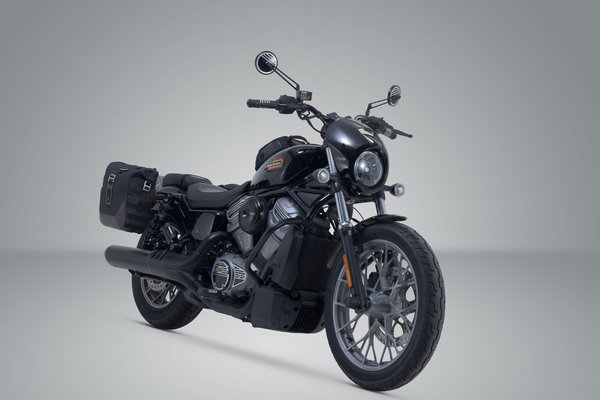 Legend Gear side bag system LC Black Edition Harley-Davidson Nightster (22-) / Special (23-).