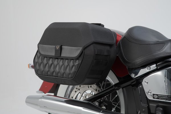 Sistema de bolsas laterales Legend Gear LH2/LH1 25,5/19,5 l. Harley-Davidson Softail Deluxe (17-).