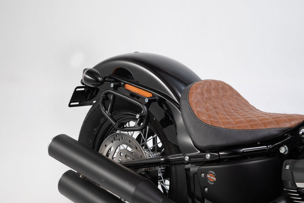 Legend Gear set sacoches lat. LC - Black Edition Harley Dav. Softail Str. Bob (17-),Standard (20-).