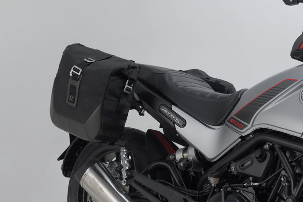 Legend Gear side bag system LC Benelli Leoncino 500 (17-) / 500 Trail (18-).