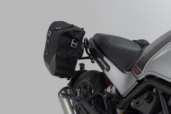 Legend Gear side bag system LC Benelli Leoncino 500 (17-) / 500 Trail (18-).