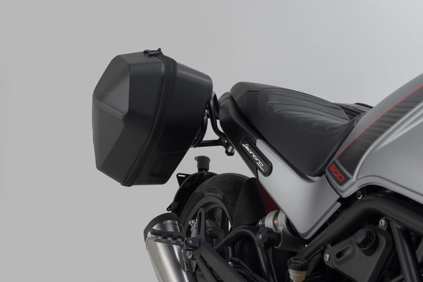 URBAN ABS side case system 2x 16.5L. Benelli Leoncino 500 (17-)/Trail (18-).