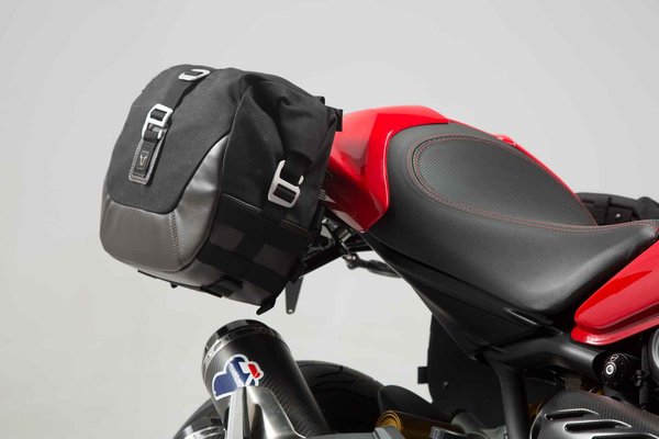 Legend Gear side bag system LC Black Edition Ducati Monster 1200/S (16-).