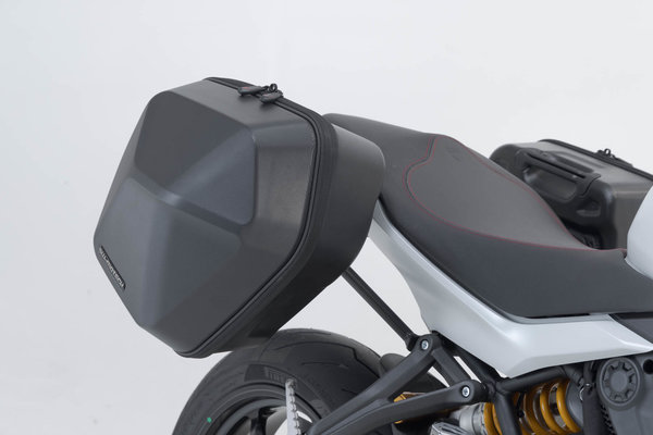 URBAN ABS side case system 2x 16.5L. Ducati Monster 1200, Super Sport 950.